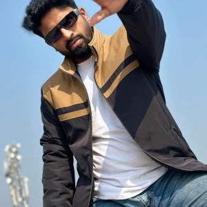 Premium pedding jacket(khaki+black)new