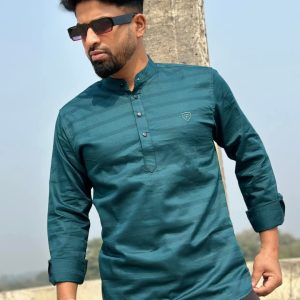 Premium katua shirt(petrol blue)