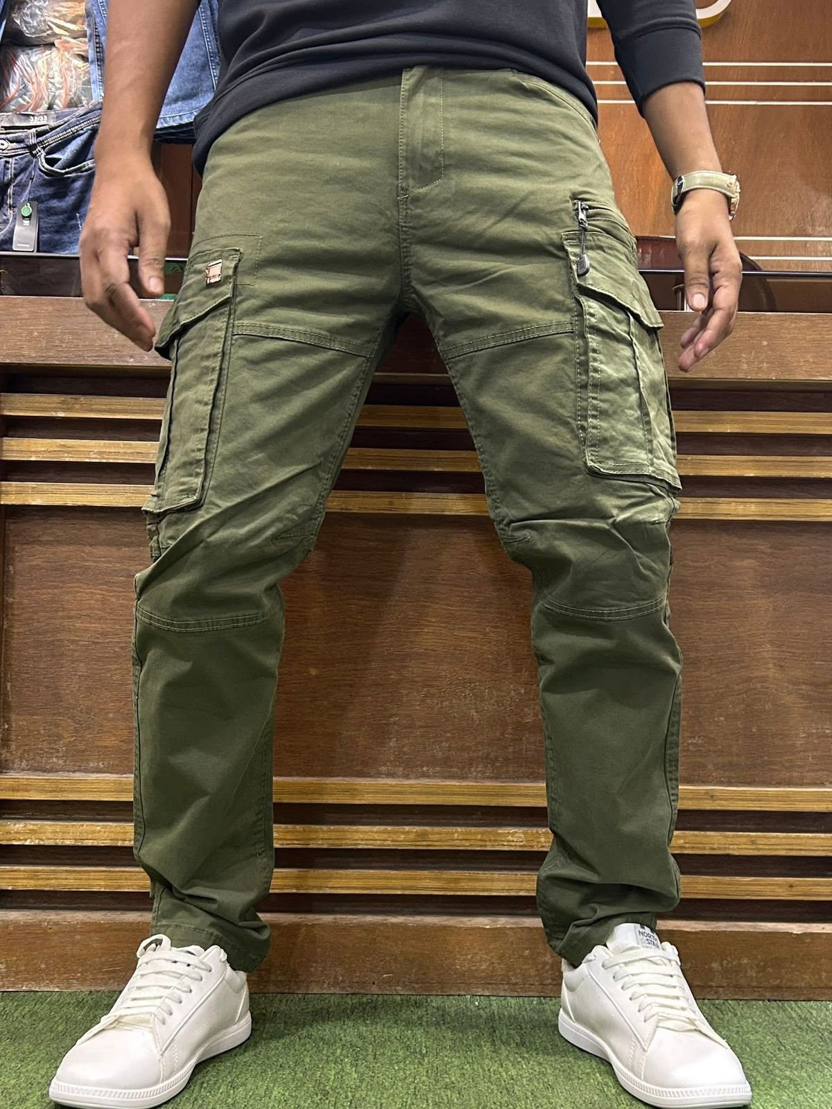 Men's cargo pant (olive new)