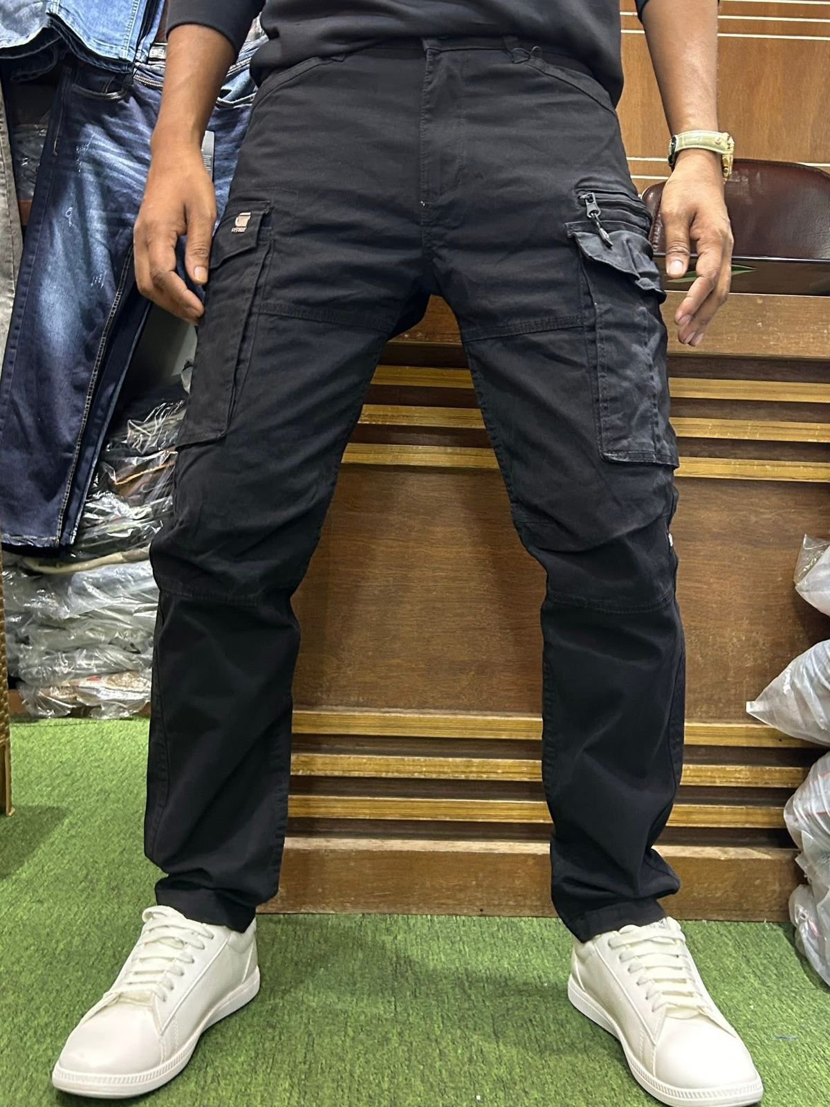 Men's cargo pant (Black new)