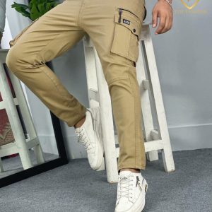 Men's cargo Pant (top cream)