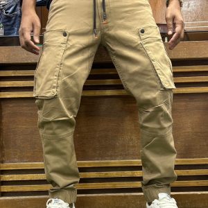 Cargo joggers pant (Premium biskit)