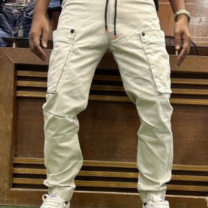 Cargo joggers pant (Cream)