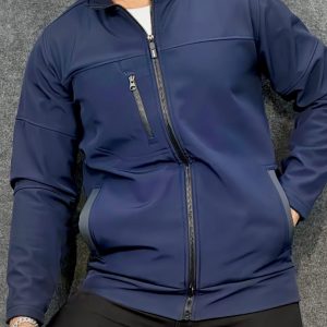 Premium perasut jacket (blue)z