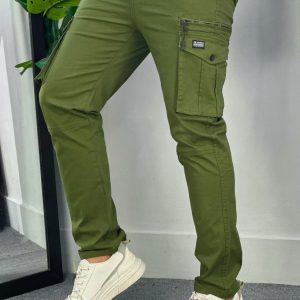 Men's cargo Pant (top olive)