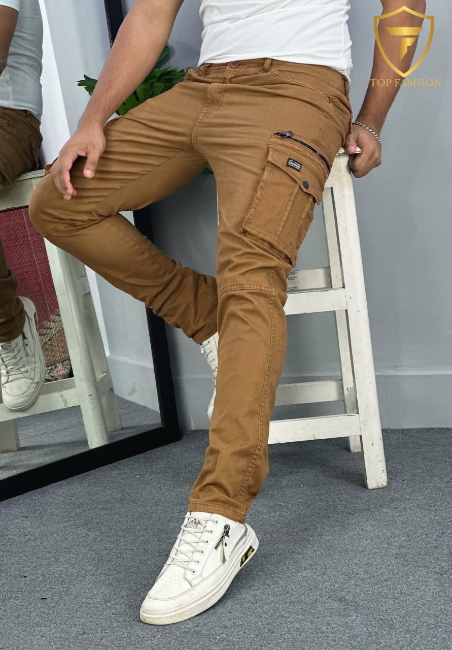 Men's cargo Pant (top khaki)