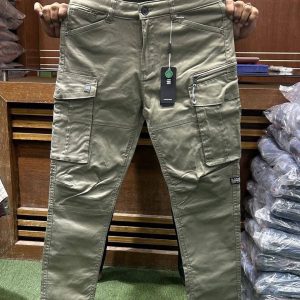 Men's cargo Pant (Olive halka)