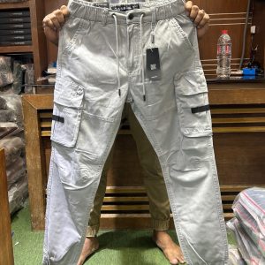 Cargo joggers pant (light ash step)