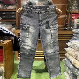 Men's cargo Pant (denim ash light baggy)