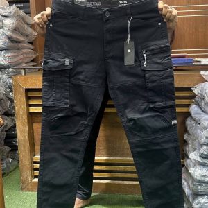 Men's cargo Pant (Premium black)