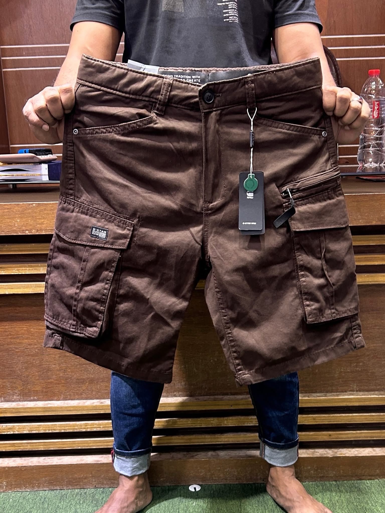 Cargo half pant (Premium coffe)