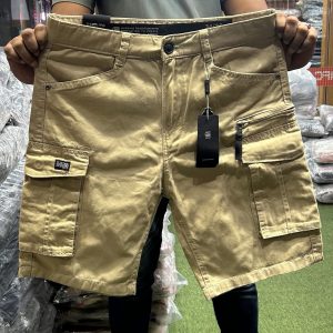 Cargo half pant (Premium khaki)