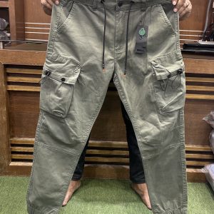 Cargo joggers pant (Light olive dosting)