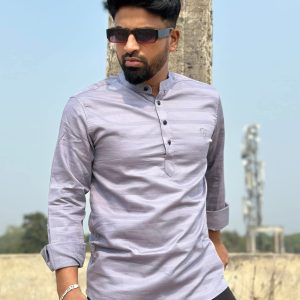 Premium katua shirt(ash)
