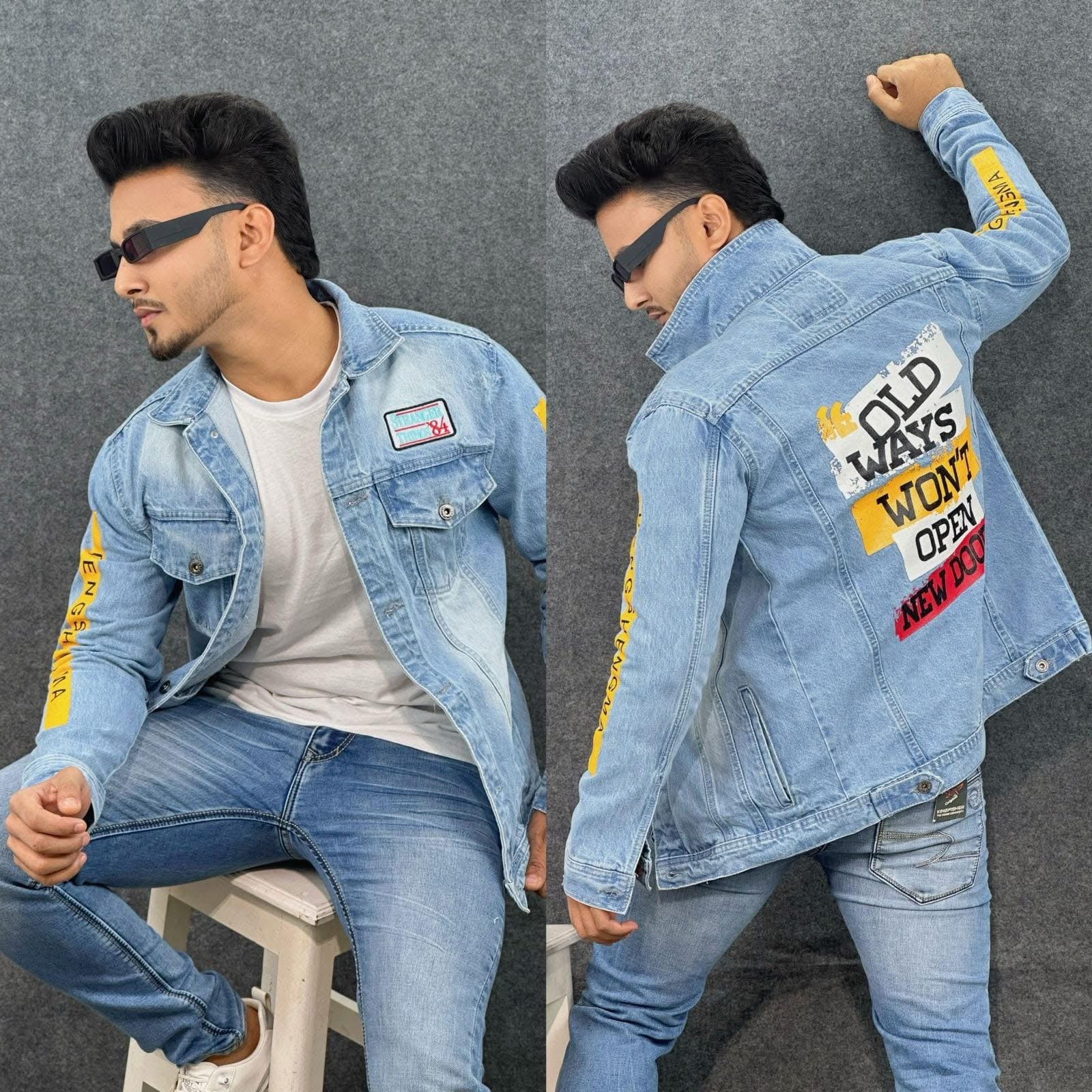 Denim jacket (stranger)